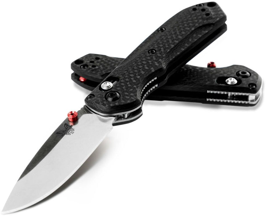 Benchmade Freek AXIS Lock Folding Knife Carbon Fiber Black (3.6" Satin) 560-03