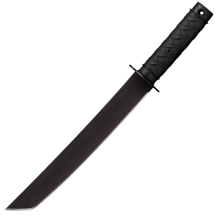 Cold Steel Tactical Tanto Machete Fixed Blade Knife (13" Black) CS-97TKJZ