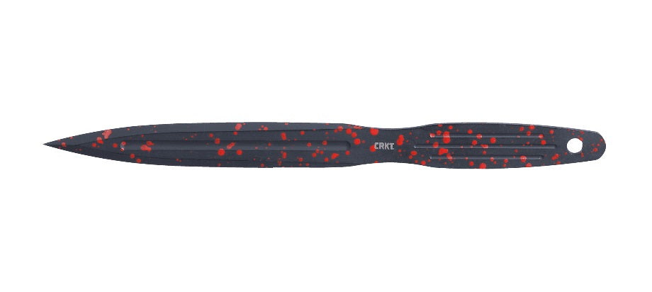 CRKT Onion Throwing Knives 3-Pc Set Black (6.25" Black/Red) K930RKP