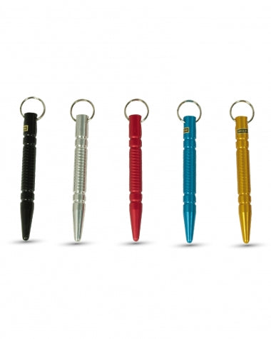 Kubotan 6" Aluminum Keychain (Black)