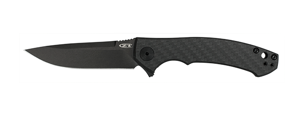 Zero Tolerance Flipper Knife Carbon Fiber (3.25" Black) ZT 0450CF