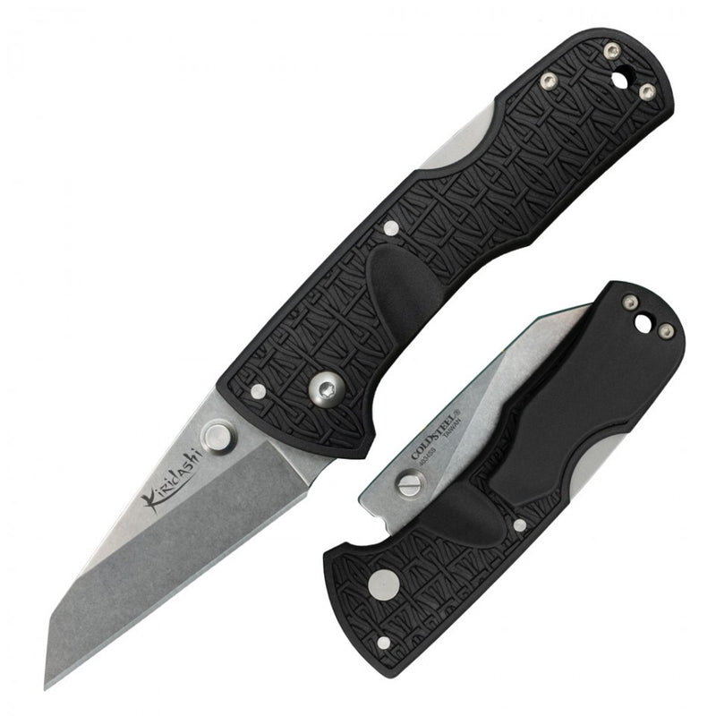 Cold Steel Kiridashi Tri-Ad Lock Knife Black GFN (2.5" Stonewash) 20KPL