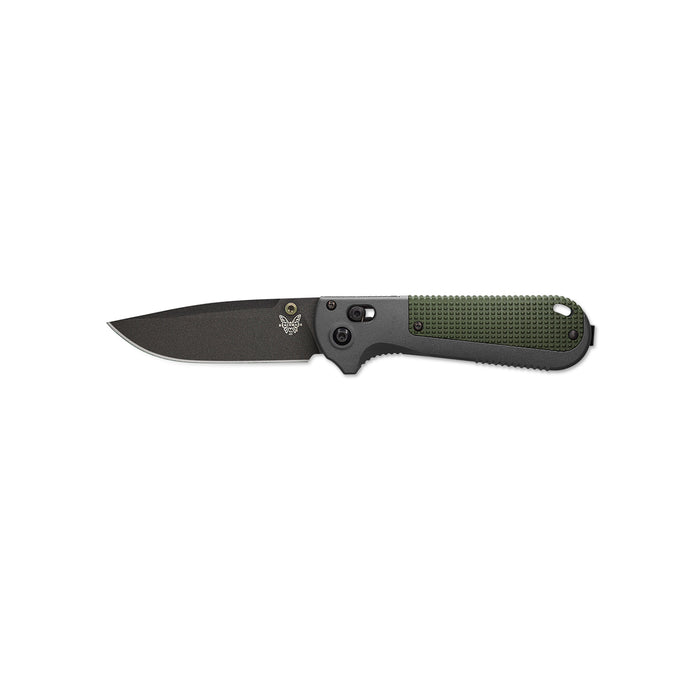 Benchmade Redoubt AXIS Lock Knife Green/Grey Grivory (3.55" Cerakote) 430BK