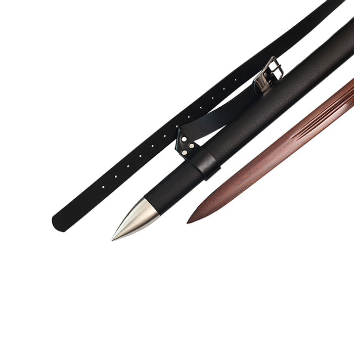 The Witcher Geralt`s Sword Red - Handmade Carbon Steel