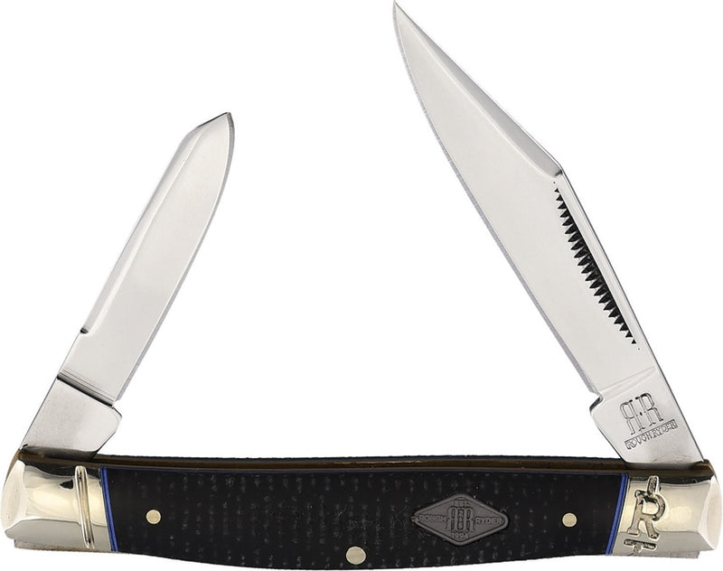 Rough Ryder Whittler Black Micarta Folding Knife RR2211