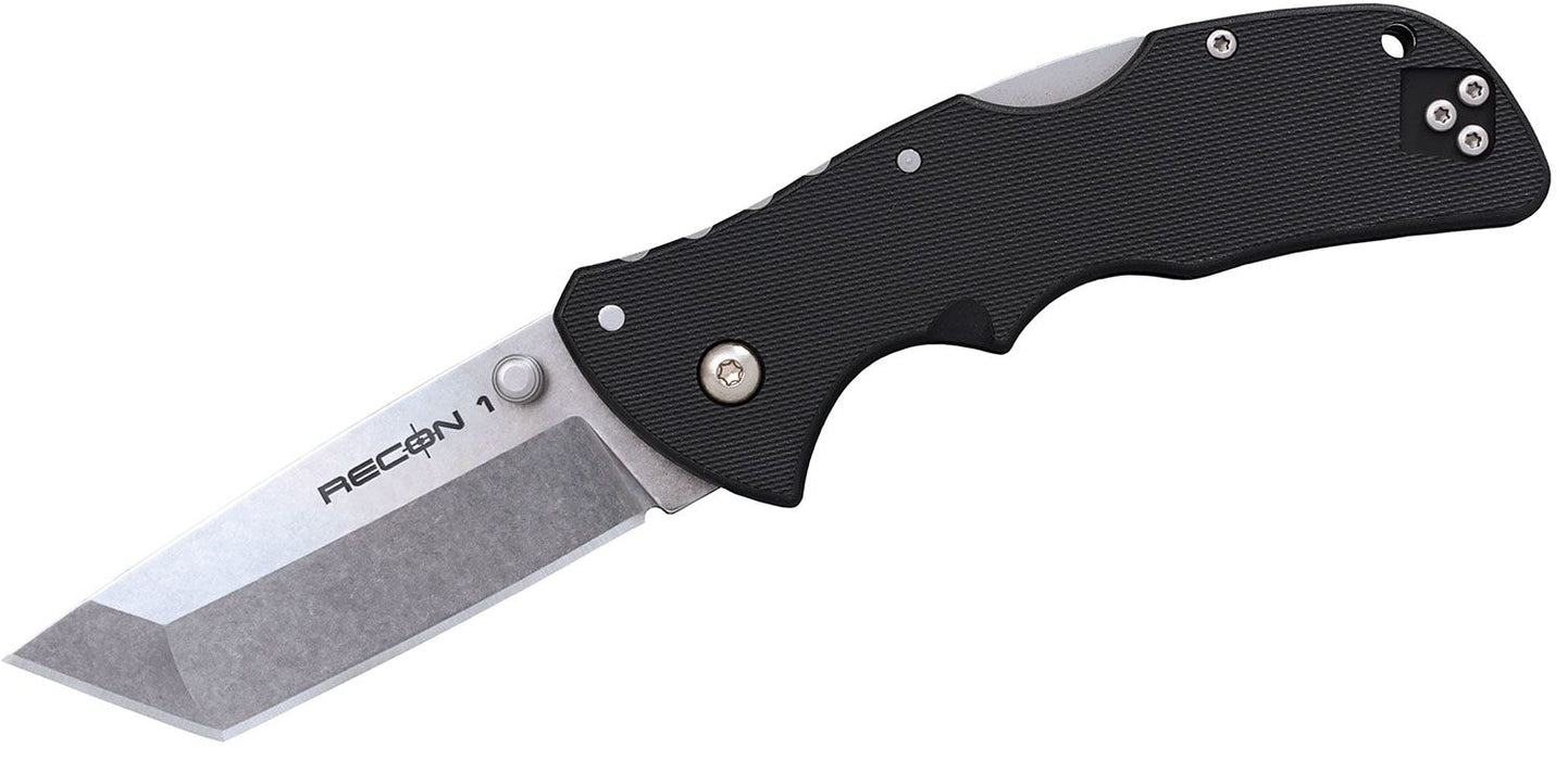 Cold Steel Mini Recon 1 Tanto Lockback Knife (3" Stonewash) CS-27BAT