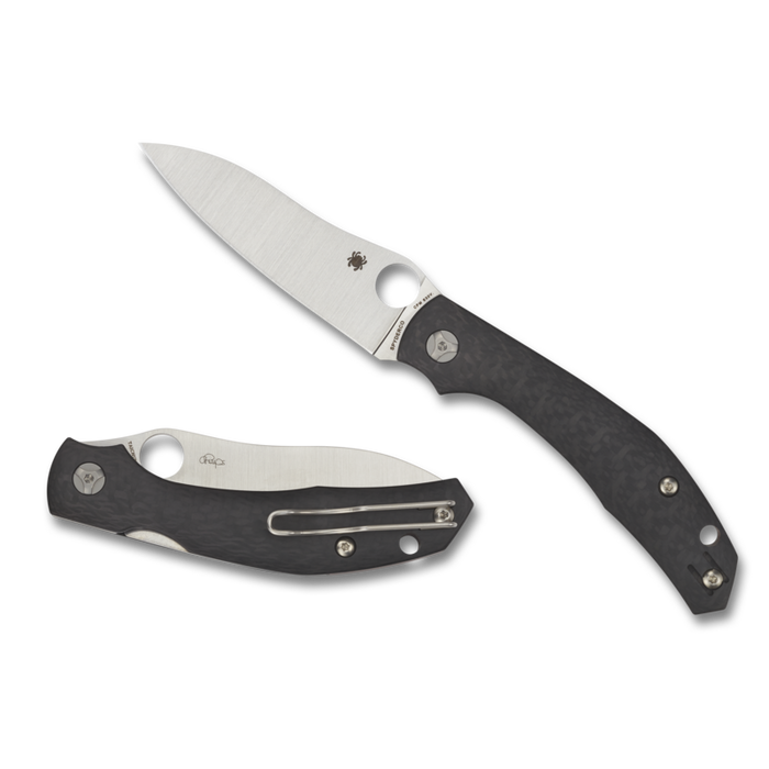 Spyderco Phillips Kapara Compression Lock Knife Carbon Fiber (3.58" Satin) C241CFP