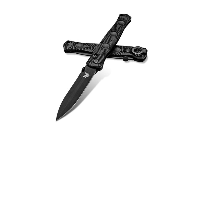 Benchmade SOCP Tactical Folder AXIS Lock Knife CF-Elite (4.47" Black) 391BK