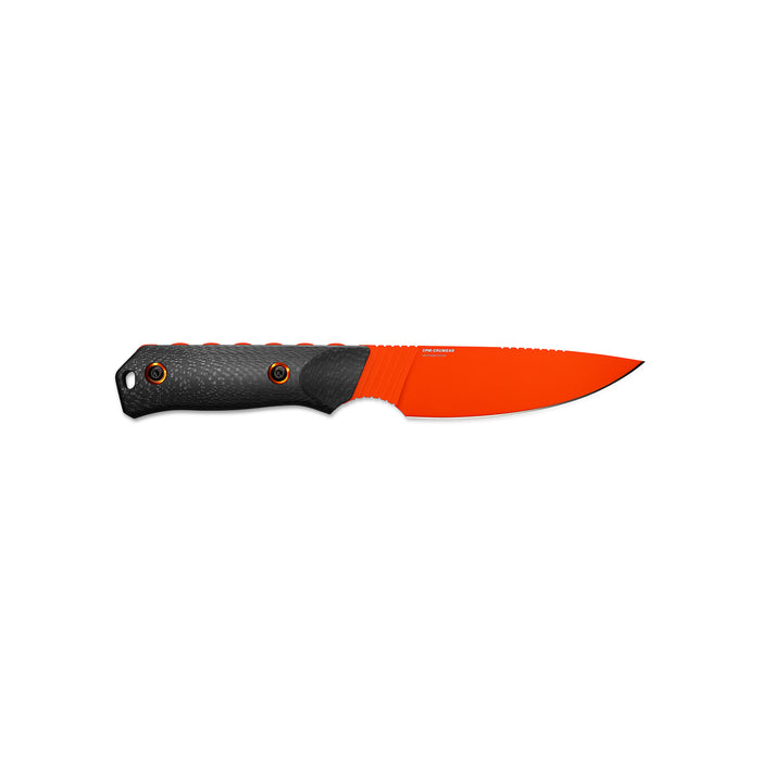 Benchmade Raghorn Hunting Fixed Blade Knife Carbon Fiber (4.64" Orange) 15600OR
