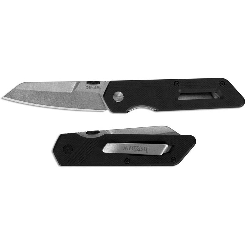 Kershaw Mixtape Liner Lock Knife Black GFN (3.1" Stonewash) 2050