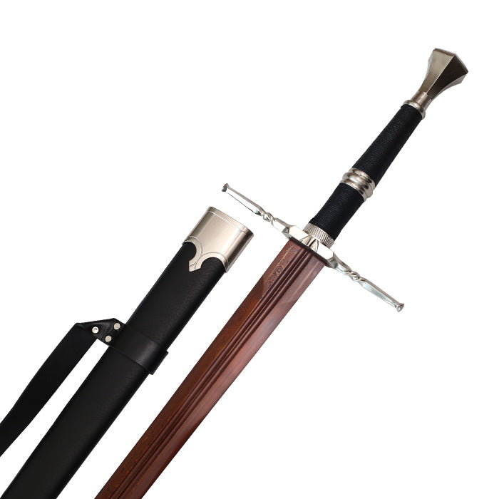 The Witcher Geralt`s Sword Red - Handmade Carbon Steel