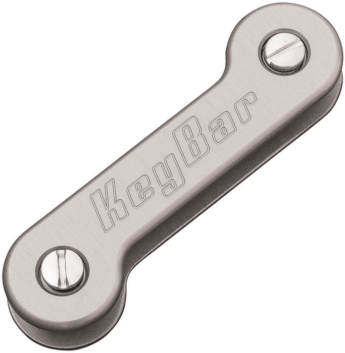 KeyBar Aluminum (Silver) Keychain KBR203