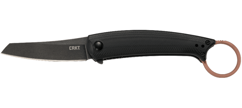 CRKT Ibi Liner Lock Folding Knife Black G-10 (2.71" Black) 7150