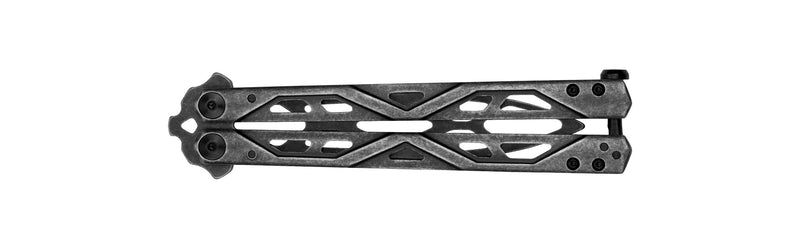 Kershaw Balanza Butterfly Knife Trainer Black (4.3" Black SW) 4950TR