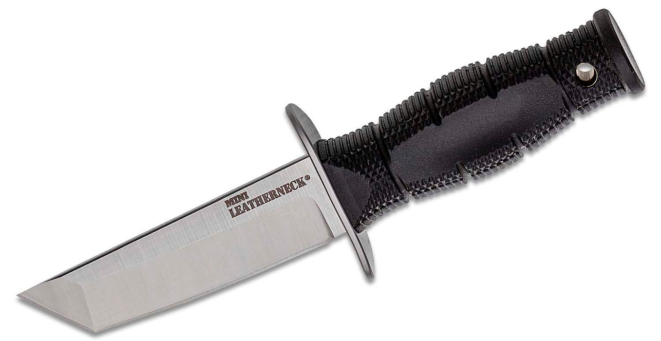 Cold Steel Mini Leatherneck Tanto Fixed Blade Knife (3.5" Satin) CS-39LSAA