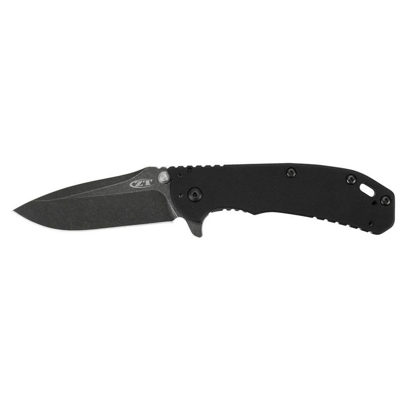 Zero Tolerance Hinderer ZT Assisted Opening Knife G-10 (3.25" BlackWash) 0566BW