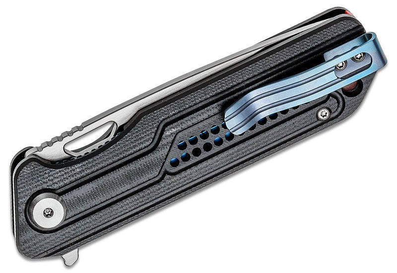 Bestech Knives Circuit Liner Lock Knife Black G-10 (3.2" Satin) BG35A-1