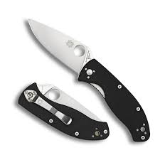 Spyderco Tenacious Folding Knife G-10 (3.375" Satin) C122GP