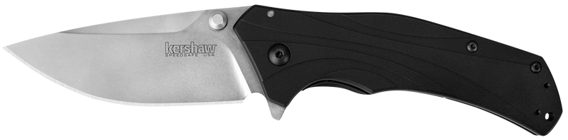 Kershaw Knockout Assisted Opening Knife (3.25" Stonewash) 1870