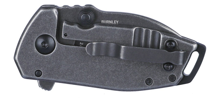 CRKT Burnley Squid Compact Frame Lock Knife (1.75" Black SW) 2485K