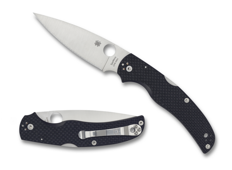Spyderco Native Chief Lockback Knife Carbon Fiber (4.1" Satin S90V) C244CF90VP