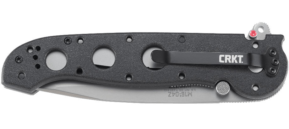CRKT Carson Zytel Tanto Flipper Knife (3.84" Bead Blast) M16-04Z