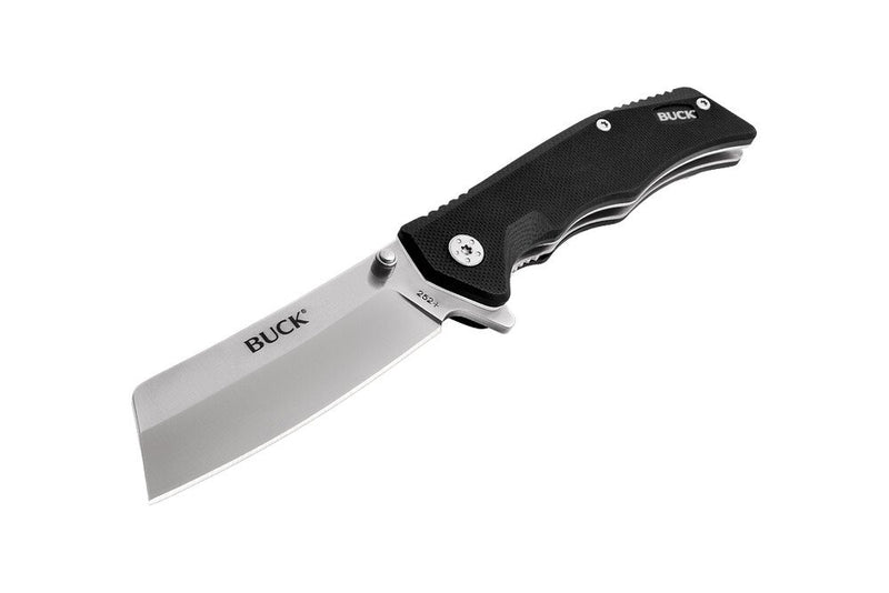 Buck Trunk Liner Lock Knife Black G-10 (2.8" Satin) 0252BKS-B