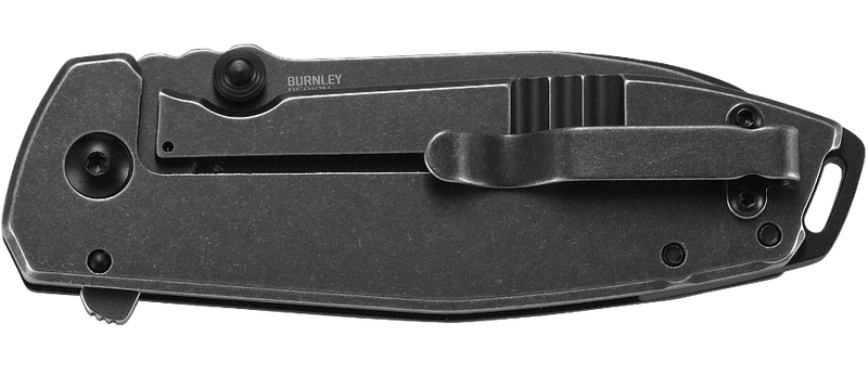 CRKT Burnley Squid XM Frame Lock Knife Black G-10 (2.95" Black SW) 2495K