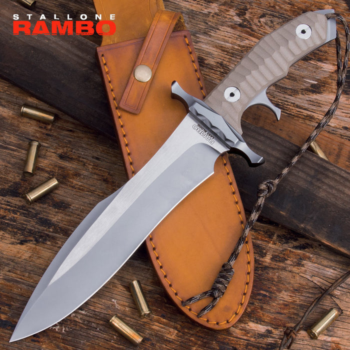 United Cutlery Rambo Last Blood Heartstopper Knife w/ Sheath UC3461