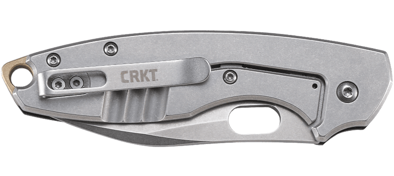 CRKT Pilar III Frame Lock Knife Black G-10 (2.97" Stonewash D2) 5317D2