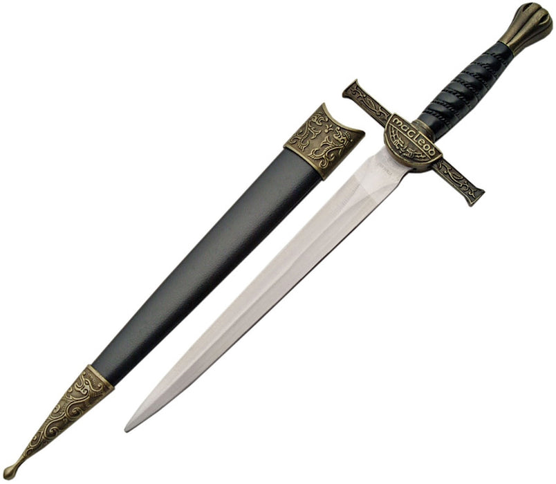 Macleod Fixed Blade Dagger Knife w/ Scabbard