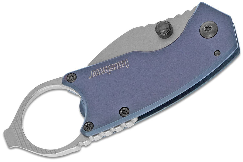 Kershaw Antic Frame Lock Knife Blue (1.7" Bead Blast) 8710