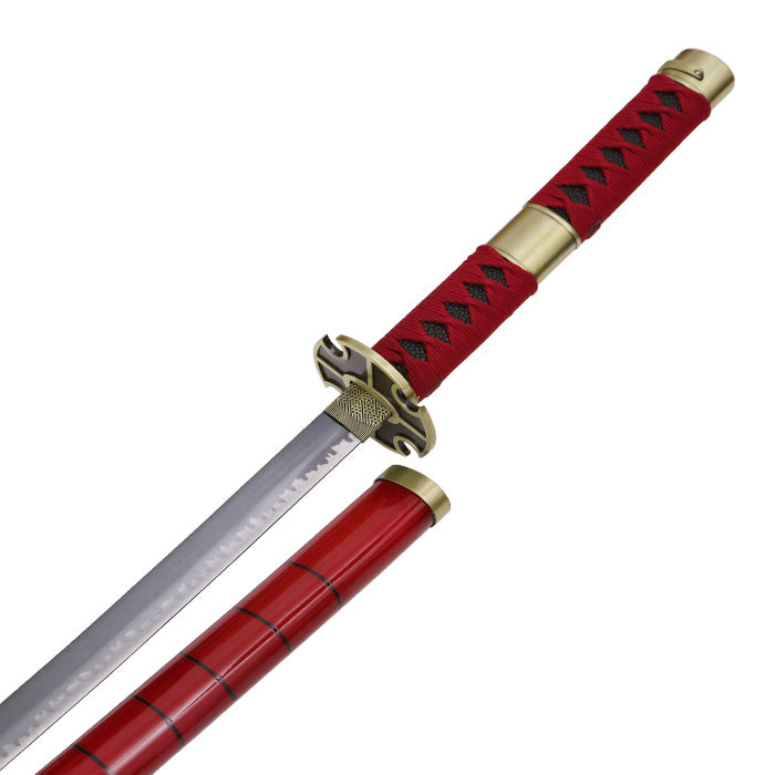 One Piece Zoro Red Katana Sword