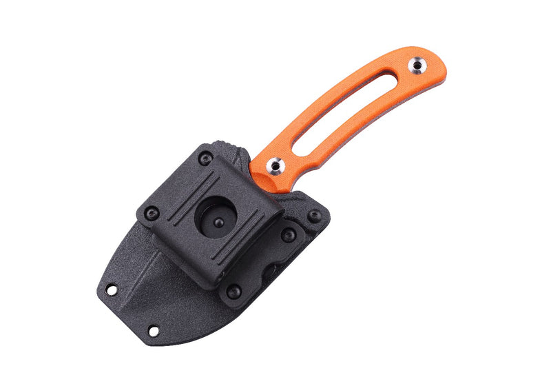 Ruike Hornet Fixed Blade Knife Orange G-10 (3.35" Stonewash) F815