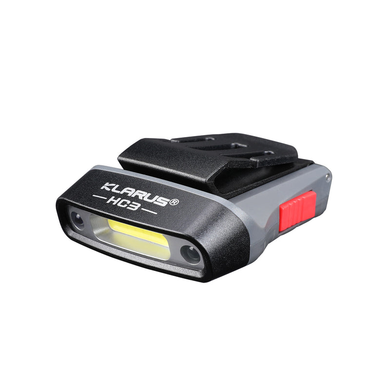 Klarus 100 Lumen Rechargeable Li-ion Motion-Sensing Clip-on Headlamp HC3