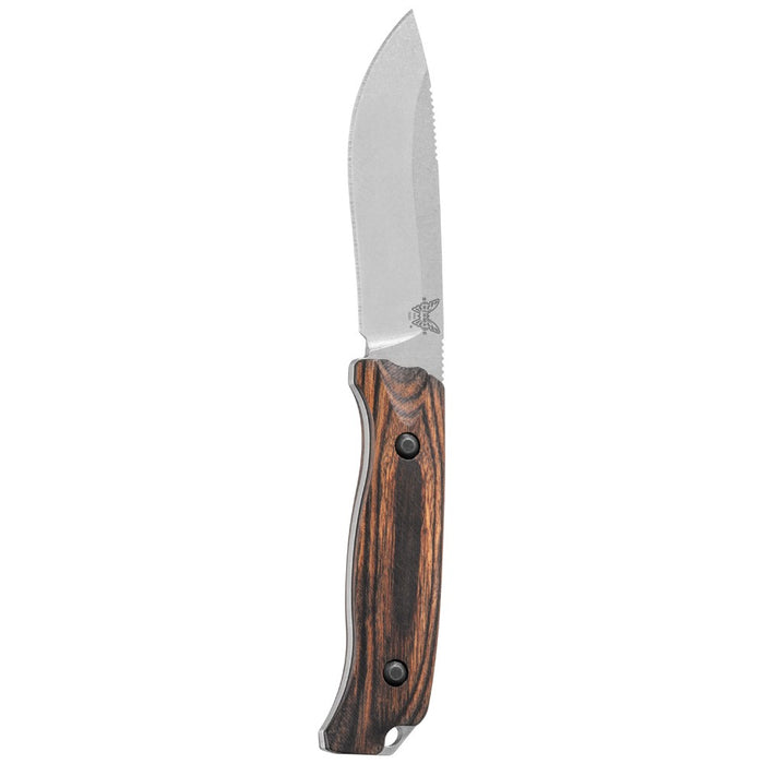 Benchmade Saddle Mountain Skinner Knife Wood Hunting fixed blade knife 15001-2