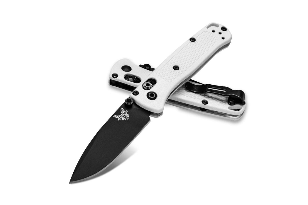 Benchmade Mini Bugout AXIS Lock Knife White (2.82" Black) 533BK-1