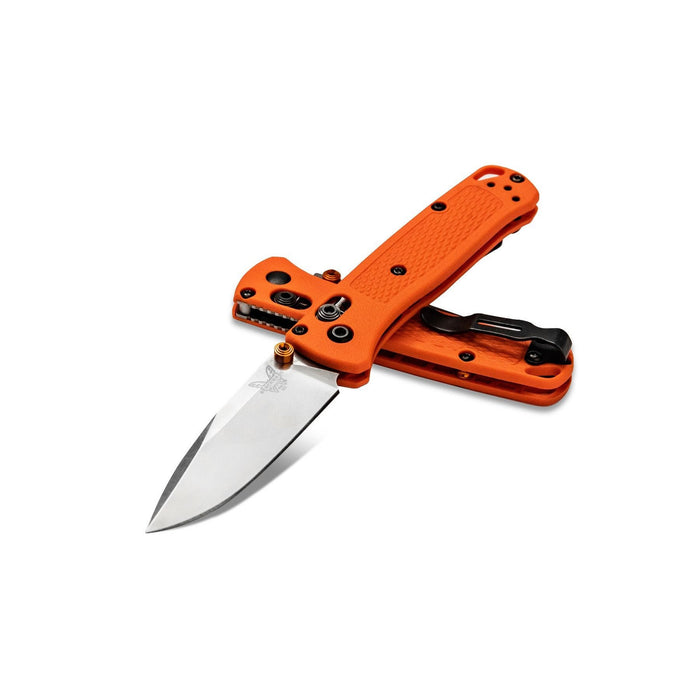 Benchmade Mini Bugout AXIS Lock Knife Orange (2.82" Satin) 533