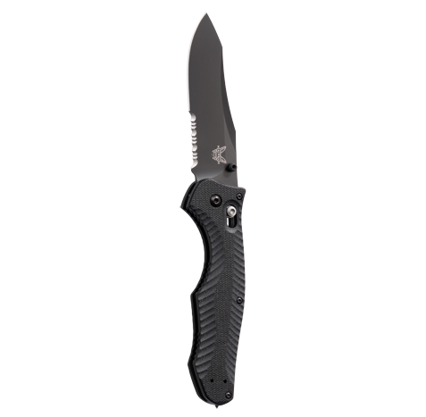 Benchmade Contego AXIS Lock Knife (3.98" Black Serr) 810SBK
