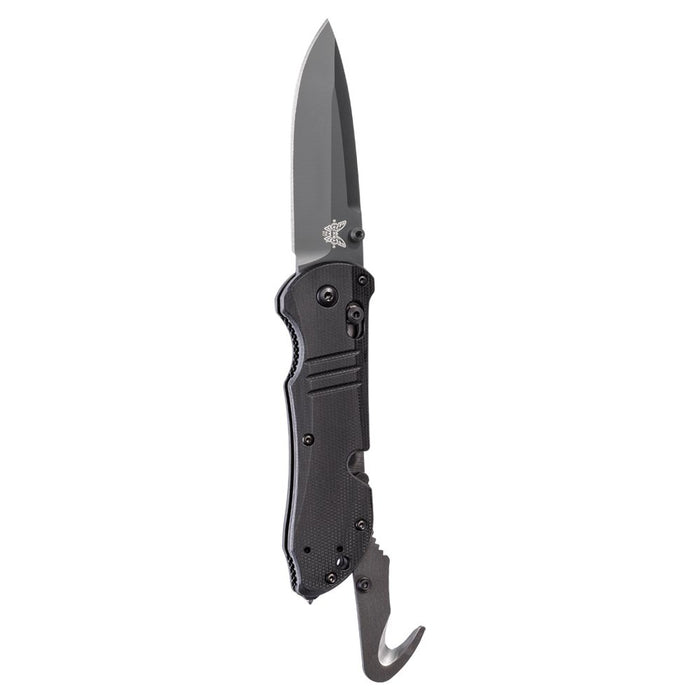 Benchmade Tactical Triage Axis Lock Knife Black G-10 (3.4" Black) 917BK