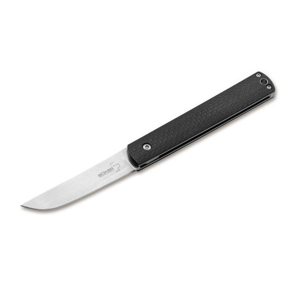 Boker Plus Kansei Wasabi Slip Joint Knife Carbon Fiber (2.8" Satin) 01BO632
