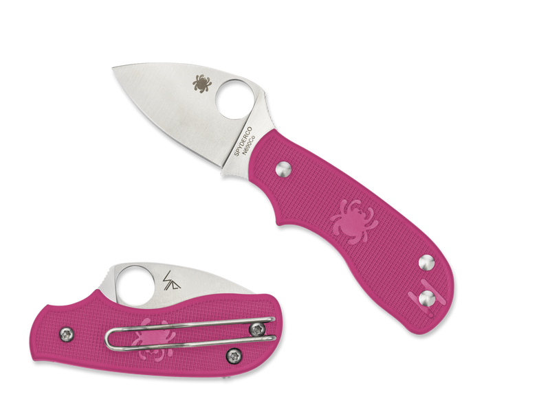 Spyderco Squeak SlipIt Knife Pink FRN (2" Satin) C154PPN