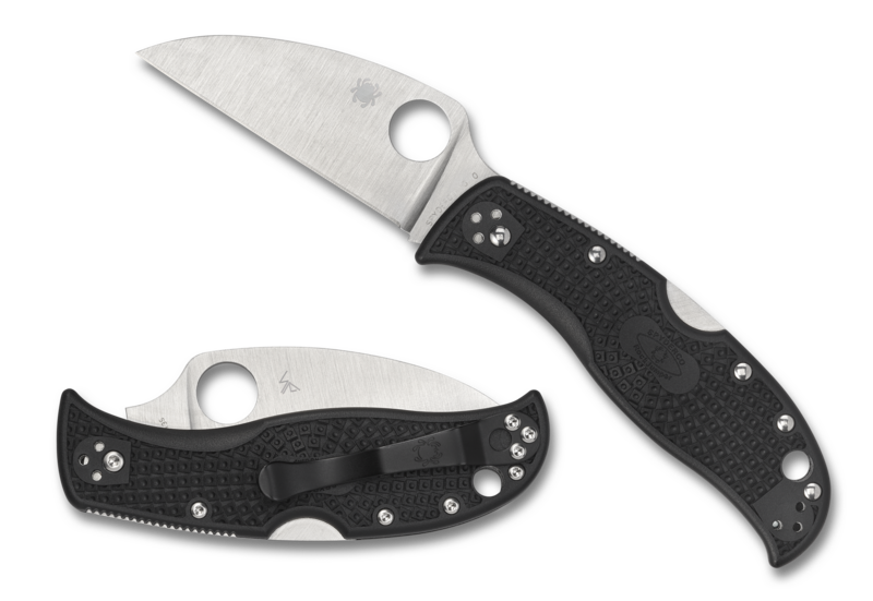 Spyderco RockJumper Lockback Knife FRN (3.08" Satin VG-10) C254PBK