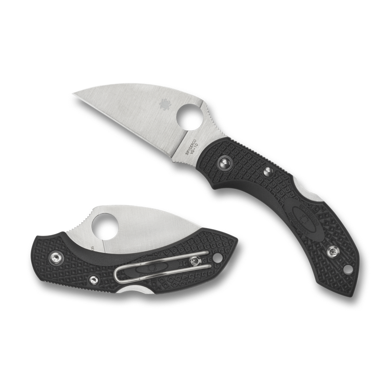 Spyderco Dragonfly 2 Wharncliffe Knife Black FRN (2.28" Satin) C28FPWCBK2