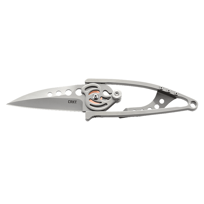 CRKT Van Hoy Snap Lock Folding Knife (2.554" Bead Blast) 5102N
