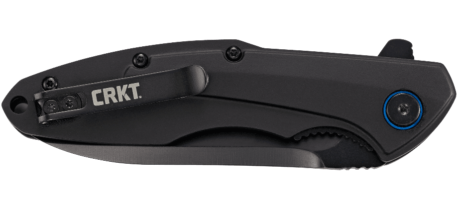 CRKT Caligo Liner Lock Flipper Knife Black Al (3.19" Black) 6215
