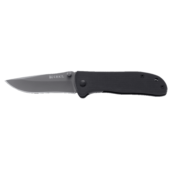 CRKT Drifter Liner Lock Knife Black G-10 (2.875" Gray) 6450K