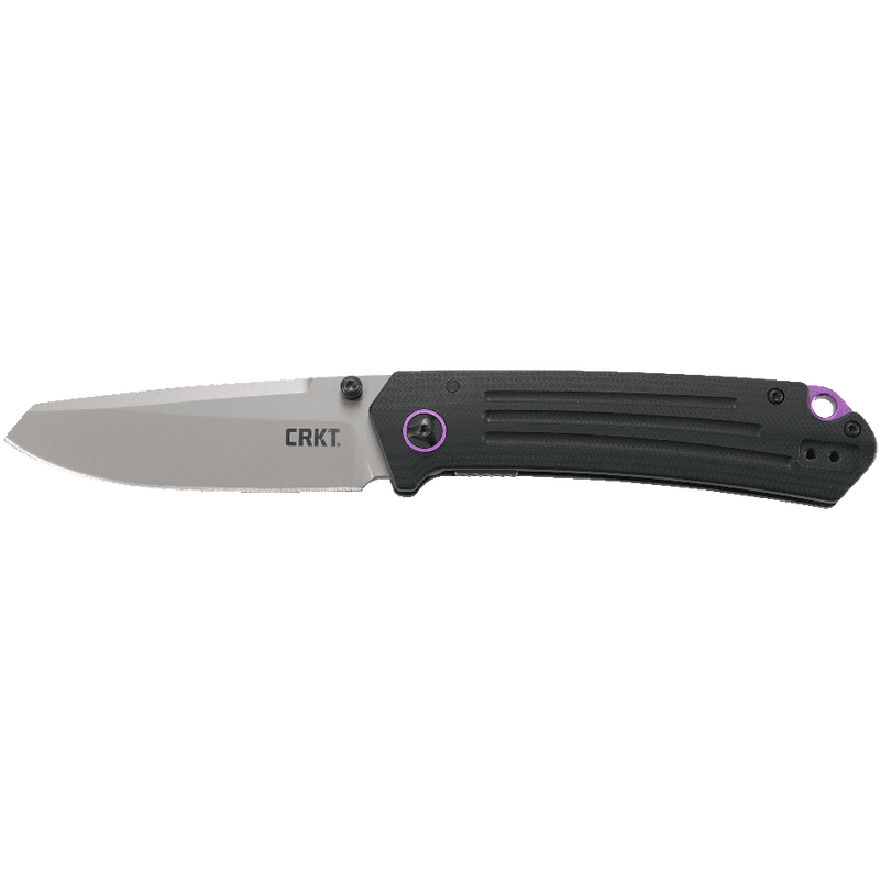 CRKT Montosa Liner Lock Knife Black G-10 (3.25" Bead Blast) 7115