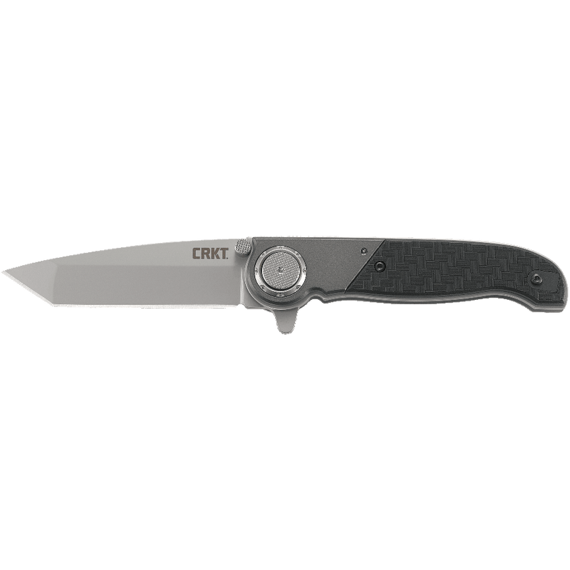 CRKT M40-02 Deadbolt Lock Knife Aluminum/GRN (2.94" Bead Blast)