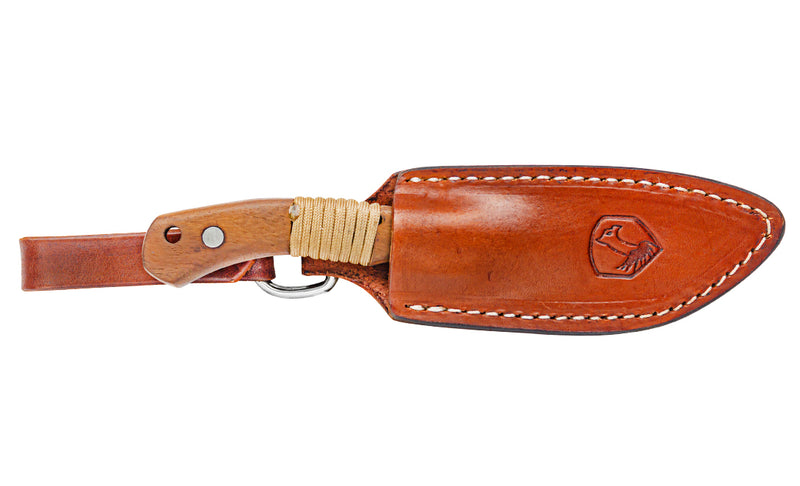 Condor Mountaineer Trail Fixed Blade Walnut Wood (4.14" Plain) CTK120-4.12-4C